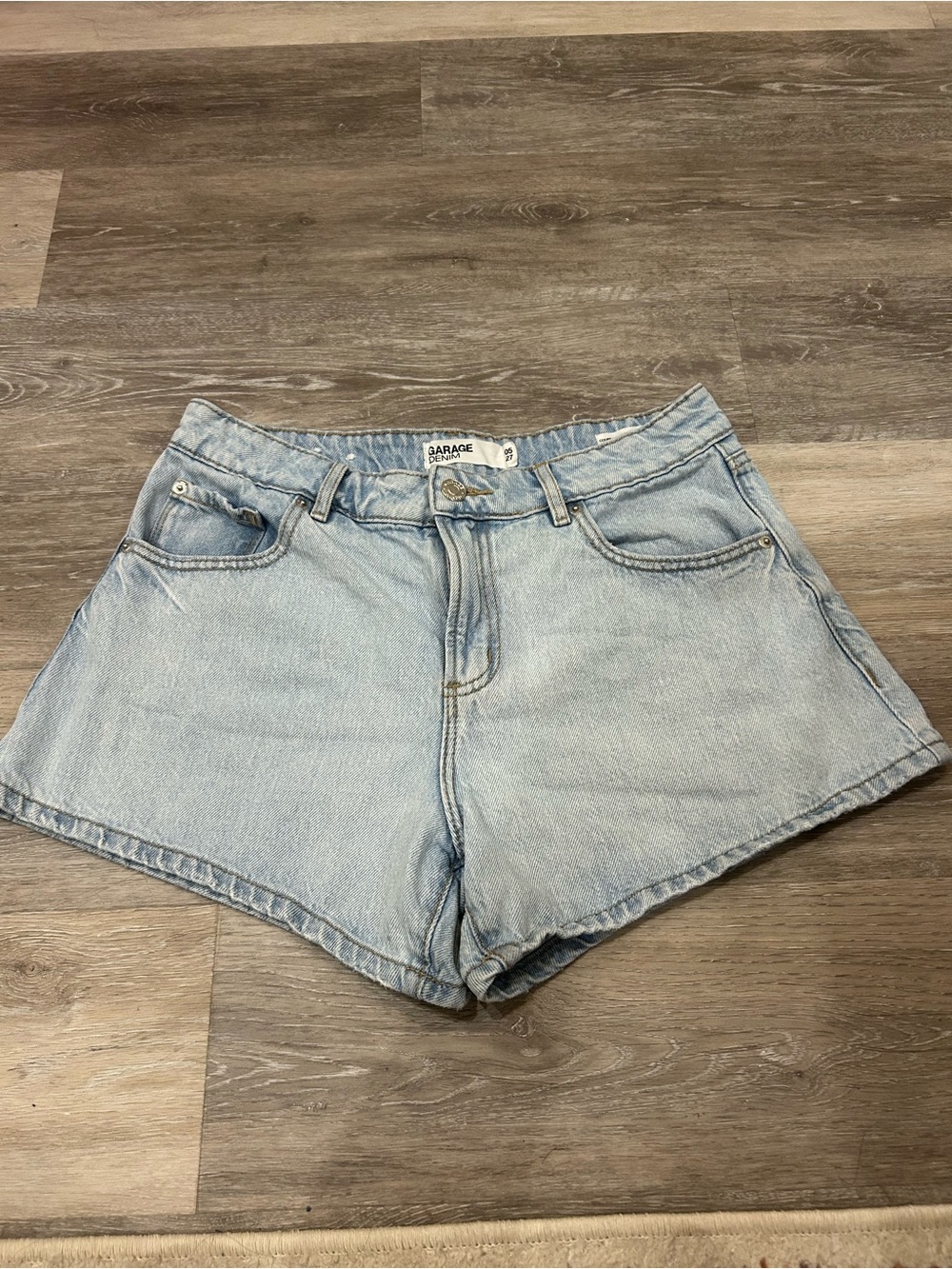 Garage relaxed A-line Shorts
